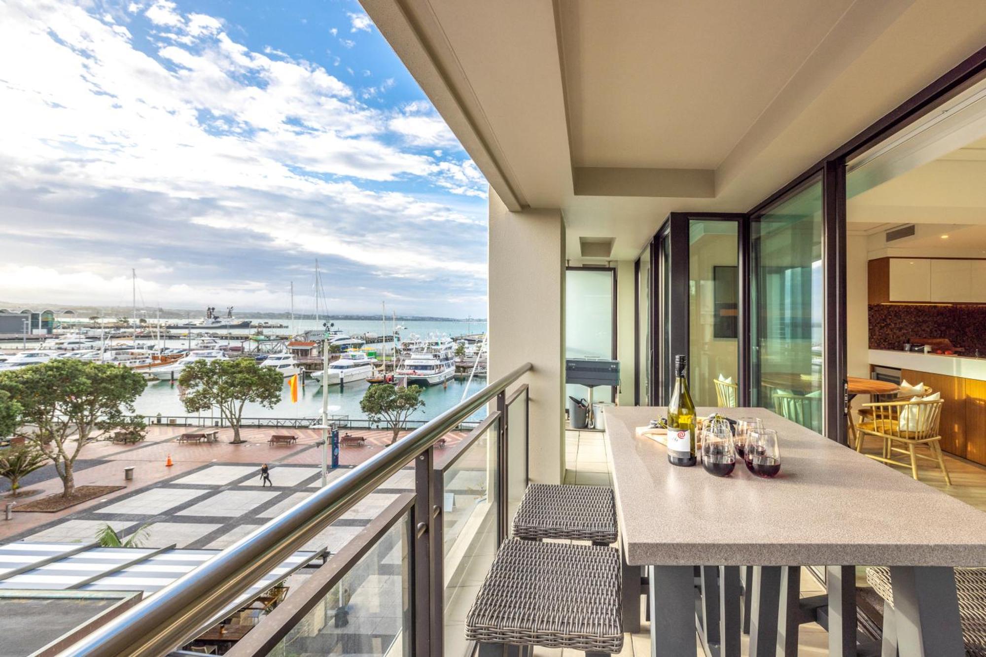 The Quays - Auckland Viaduct 아파트 외부 사진